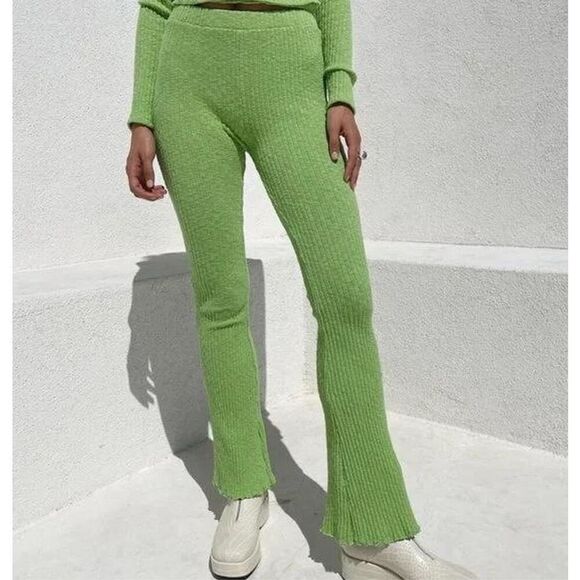 Lisa Says Gah Ribbed Pants - Picture 1 of 9